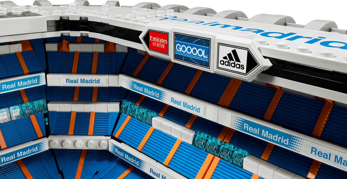 LEGO Real Madrid Santiago Bernabeu Stadium Building Set - Shop  Indoor Toys at  Trekaline