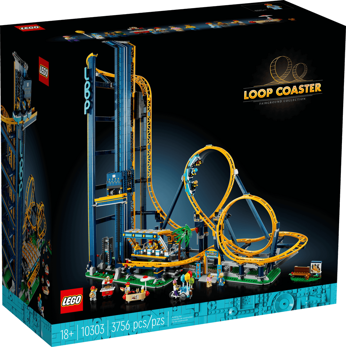 LEGO Powered Up Loop Coaster Fairground Set - Shop  Indoor Toys at  Trekaline