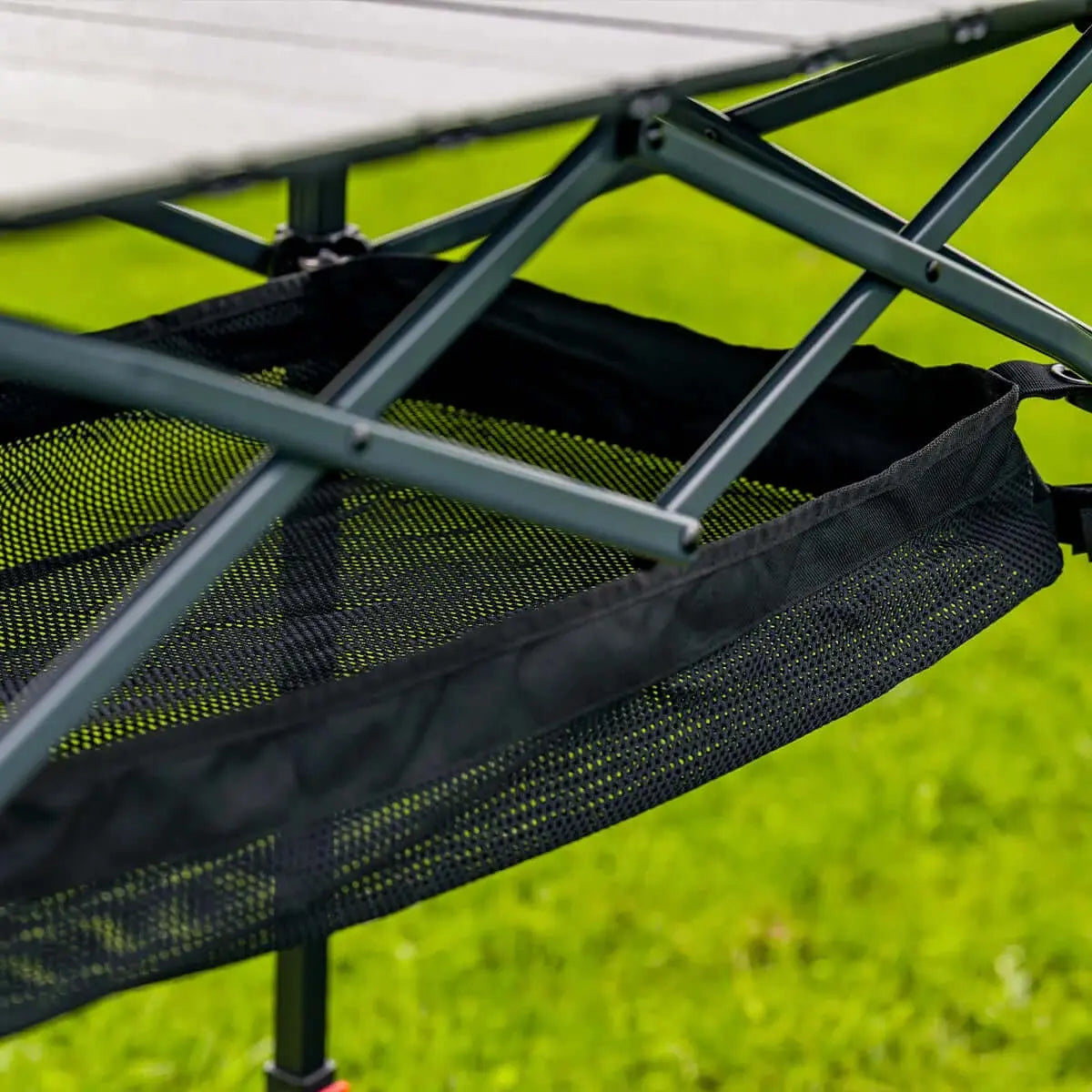 ARB Pinnacle Camp Table Aluminum - Folding with Storage Basket
