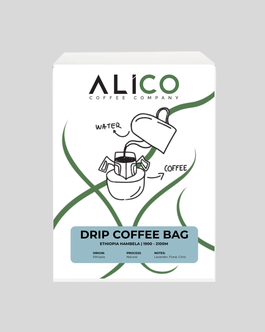 Alico Coffee Ethiopia Hambela Drip Coffee Bags