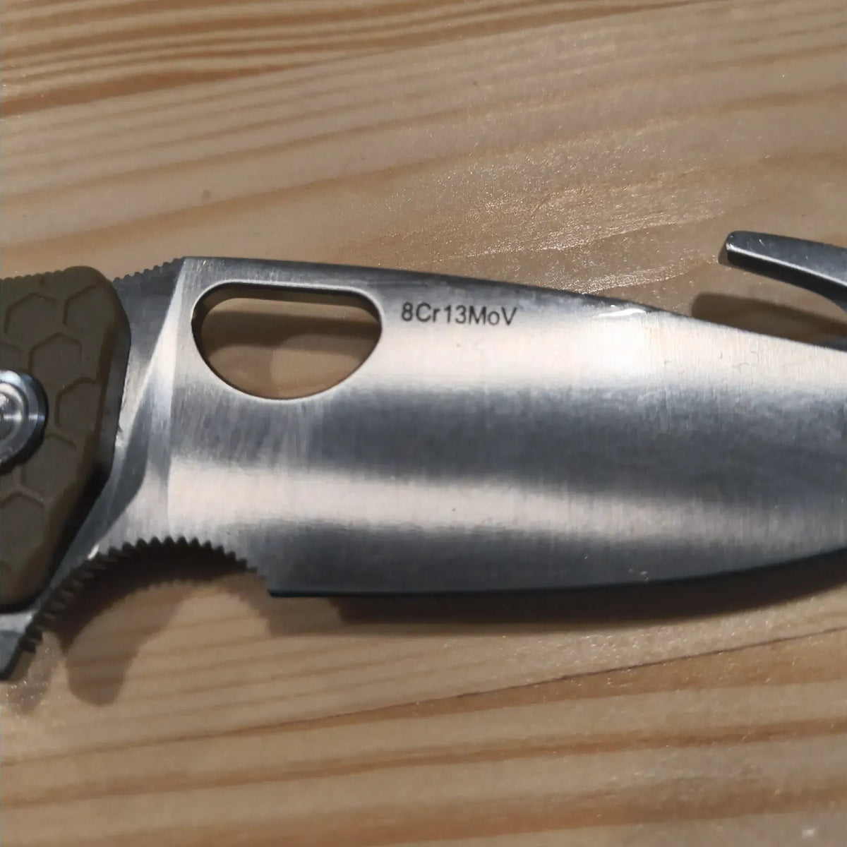 Honey Badger Large Hook Knife 8Cr13MoV Steel