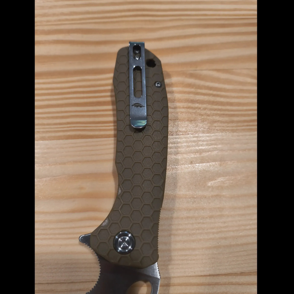 Honey Badger Large Hook Knife 8Cr13MoV Steel