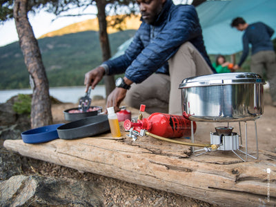 MSR Alpine 4 Stainless Steel Pot Set - Shop  Cook Pots at  Trekaline