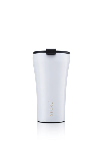 Sttoke Classic Series Ceramic Leak Proof Cup 12 oz front view
