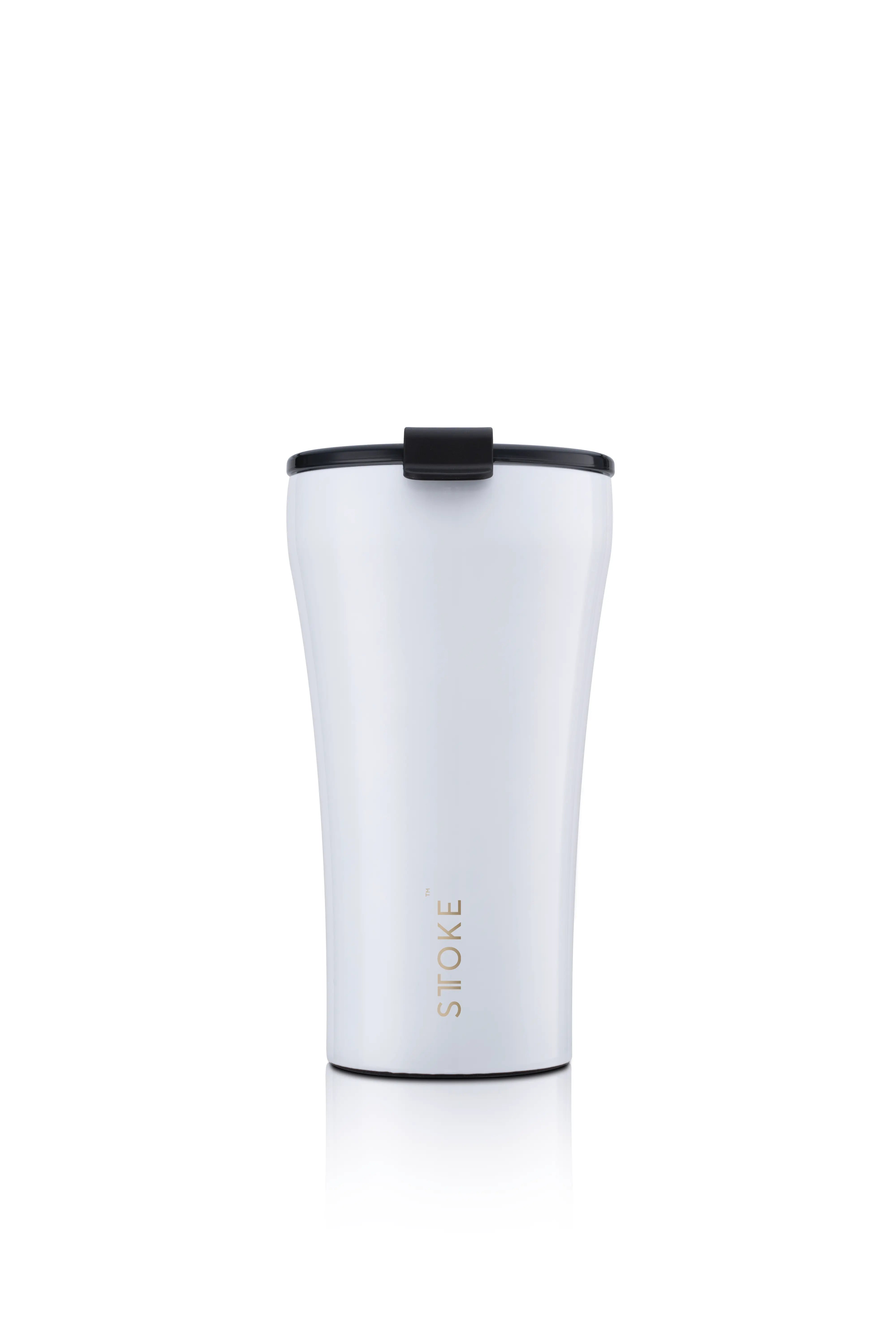 Sttoke Classic Series Ceramic Leak Proof Cup 12 oz front view