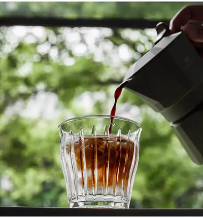 Muvna TIVAT Ribbed Glass Cup 100 ml