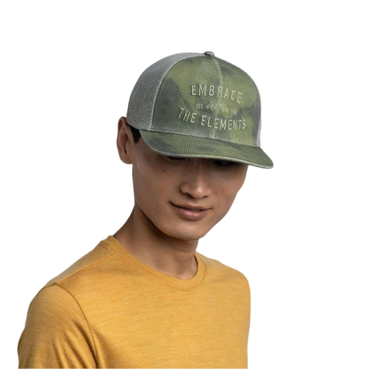 Buff Explore Trucker Cap Tery Forest Mesh Cap