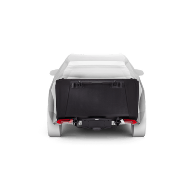 Thule Thule Outset - 3-person towbar-mounted car tent installed on vehicle rear showcasing camping convenience and accessibility.