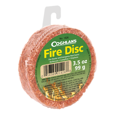 Coghlan's Cedar Fire Disc Starter - Shop  Fire Starters at  Trekaline