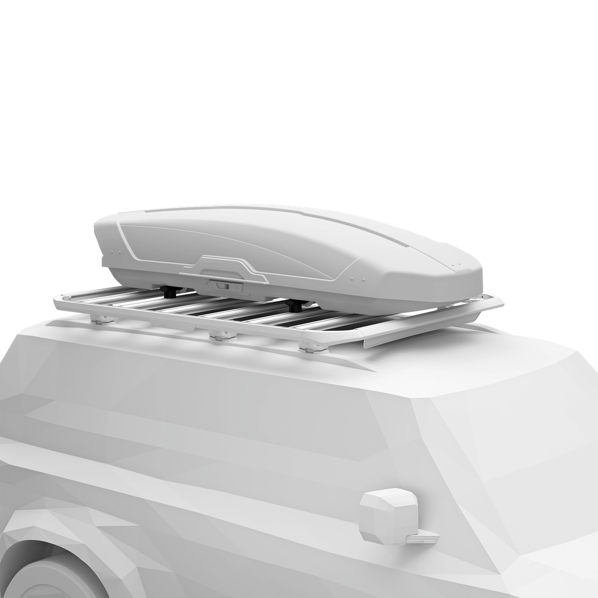 Thule Caprock Roof Platform Cargo Box Kit