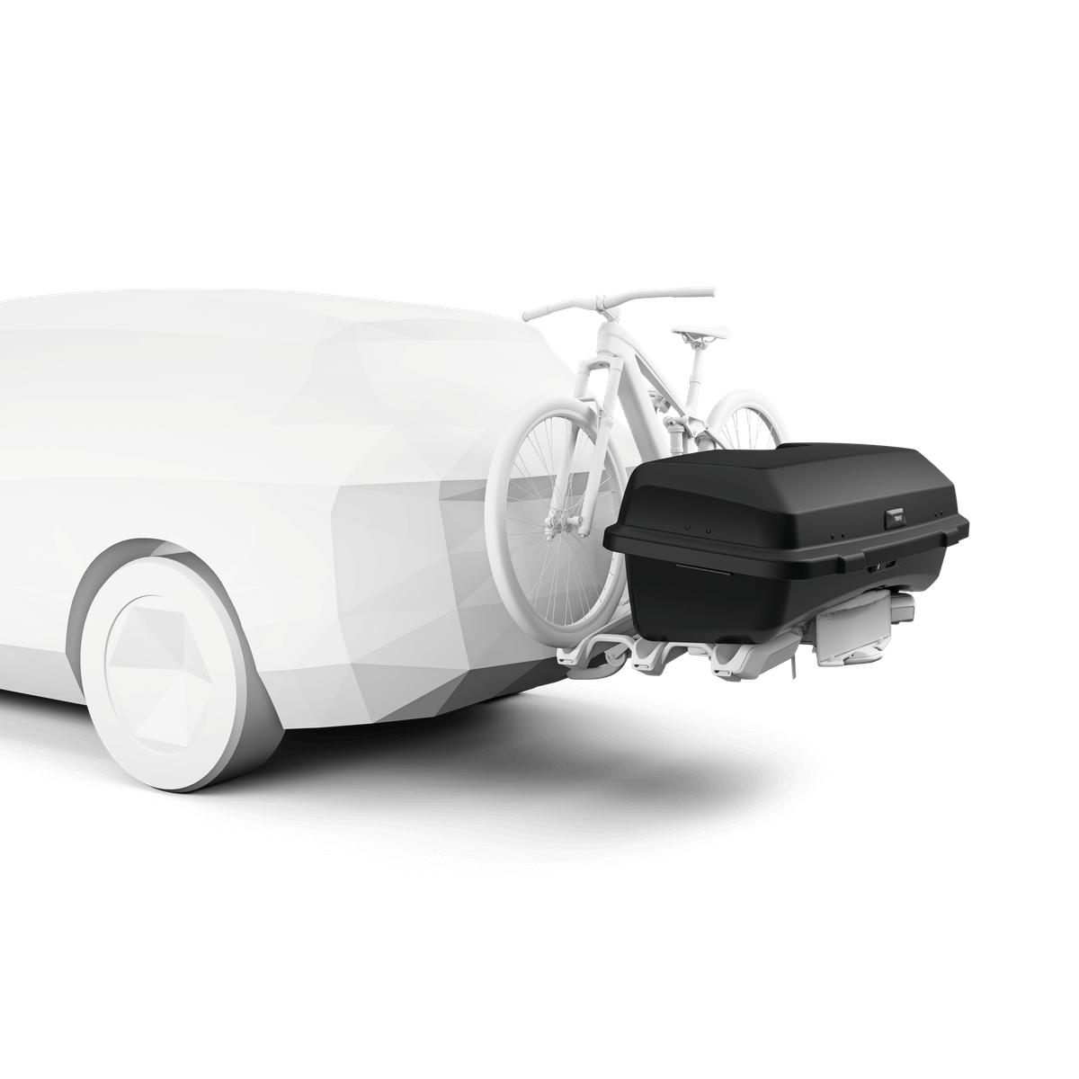 Thule Santu Towbar Cargo Box 260 L