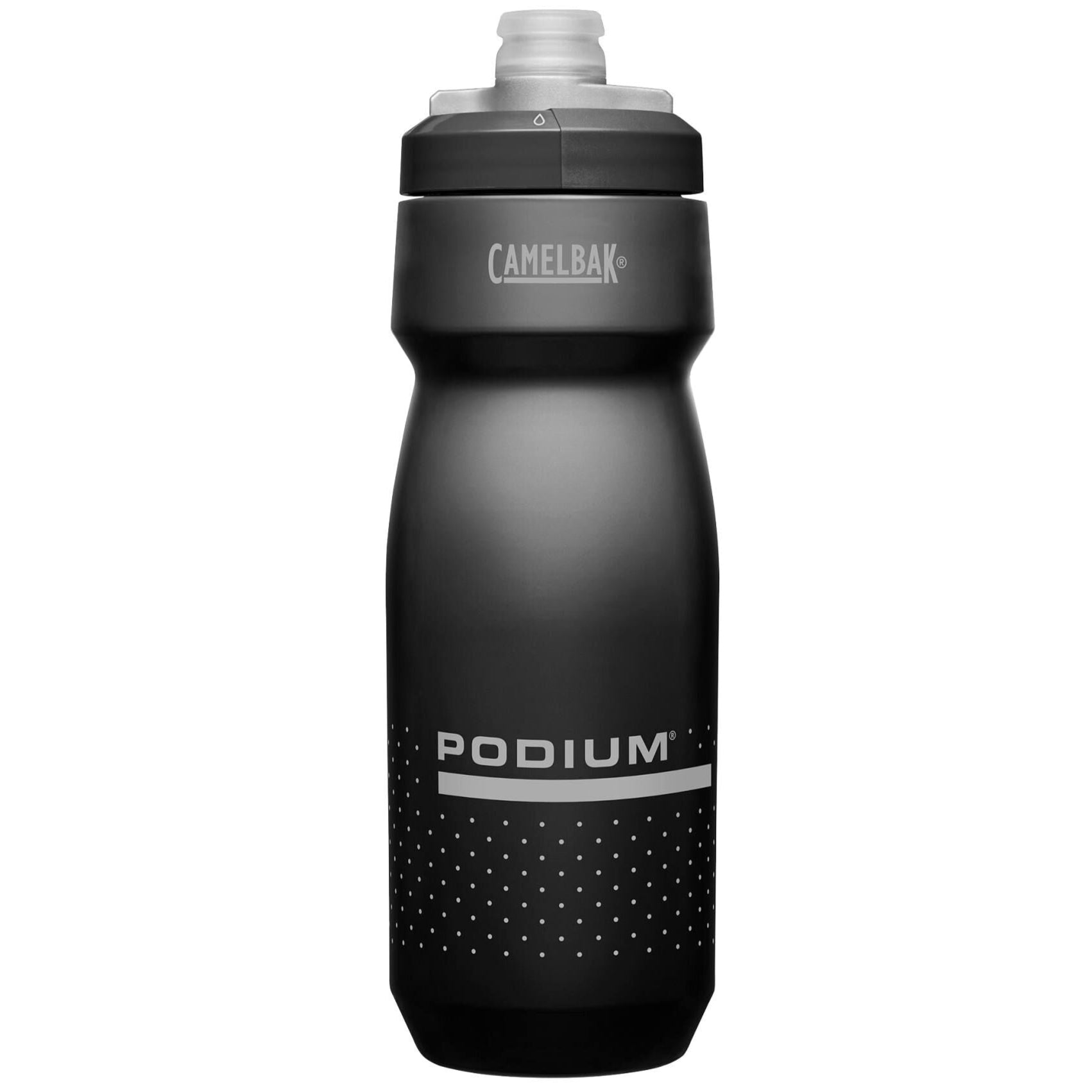 Camelbak Podium Bike Bottle, black 24 oz, ideal for cyclists' hydration.