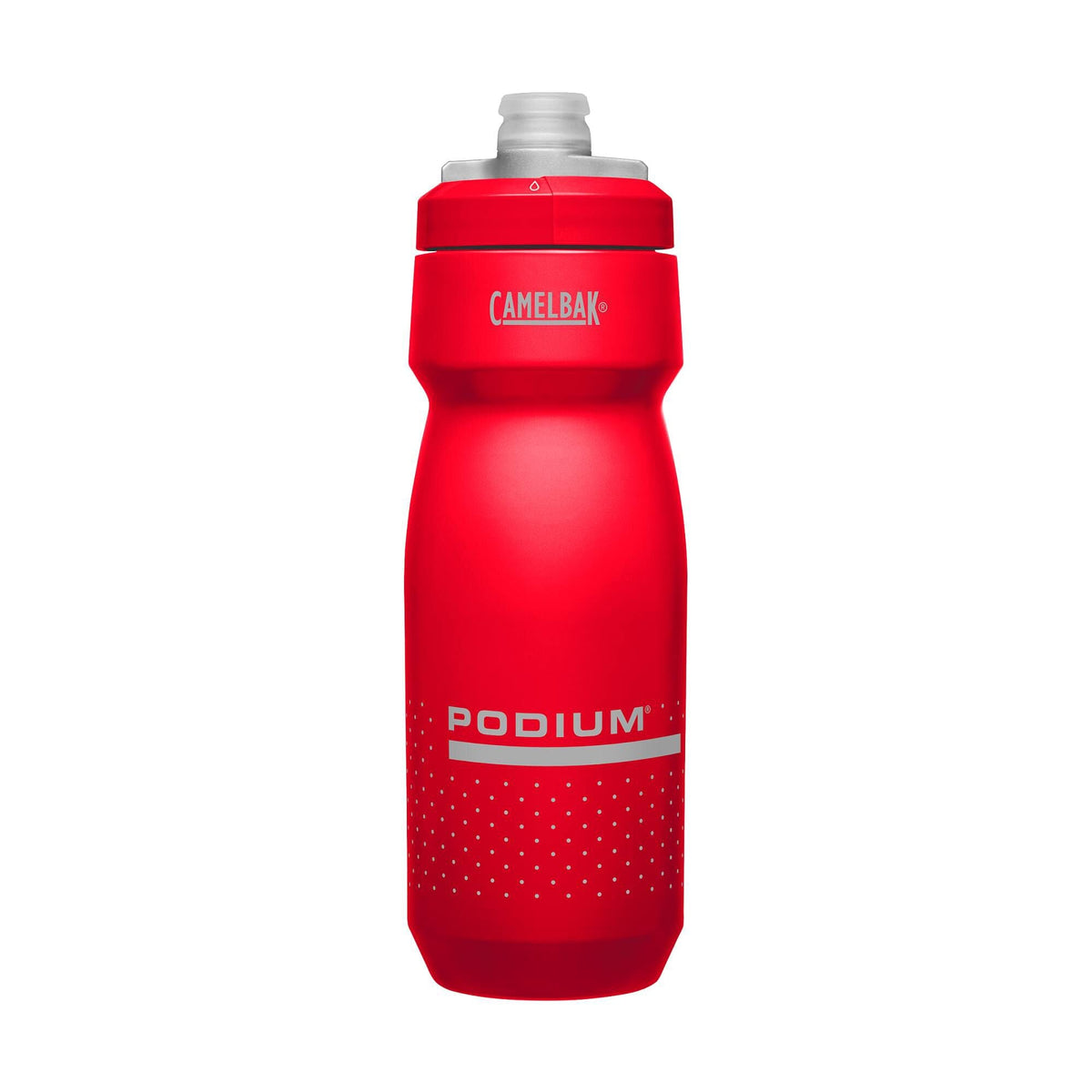 Red Camelbak Podium Bike Bottle 24oz for cycling hydration