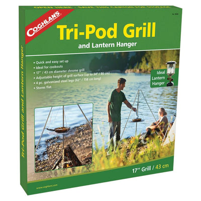 Coghlan's Tri-Pod Camping Grill - Shop  Campfire Grills at  Trekaline