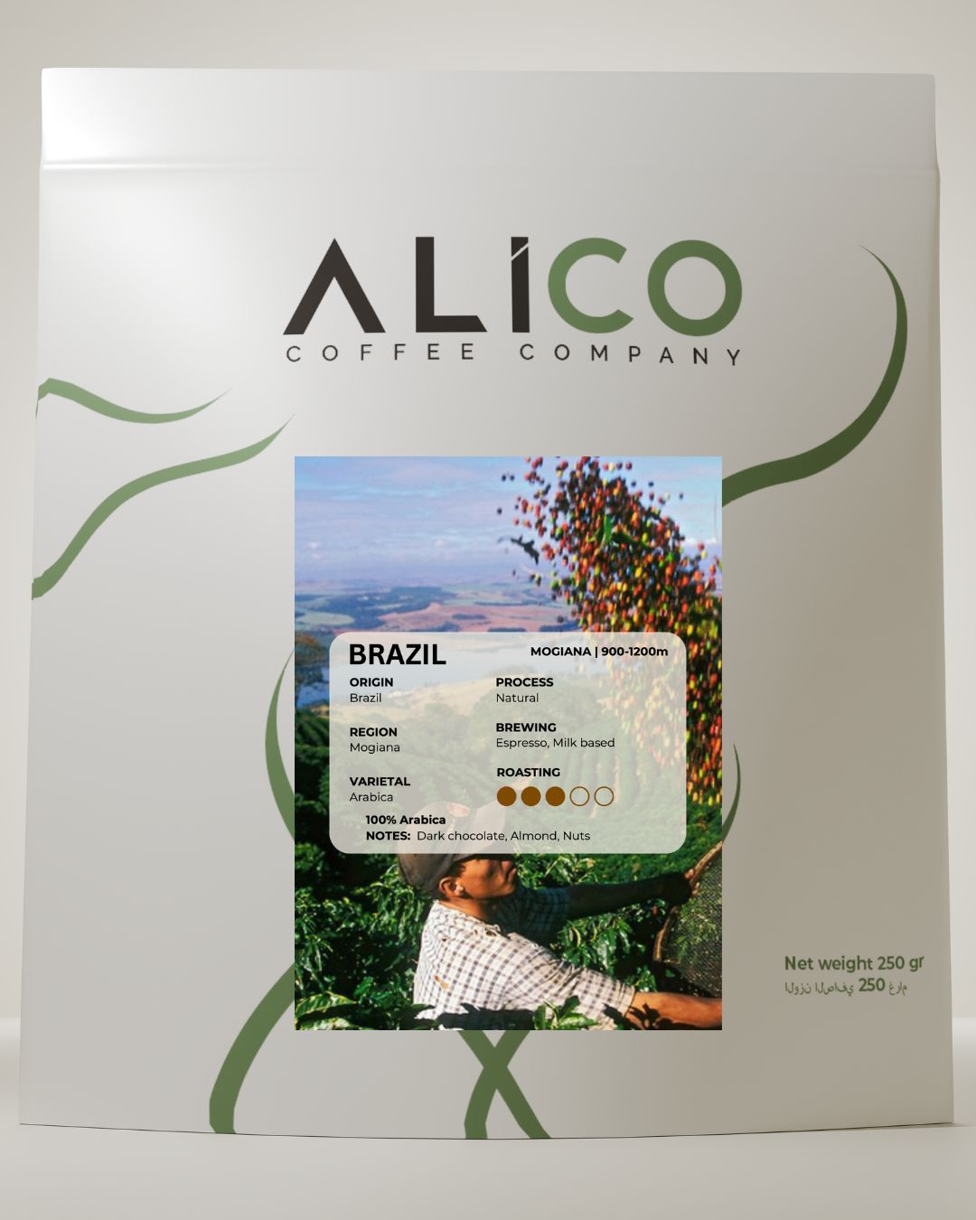 Alico Fine Roasters Brazil Mogiana Coffee