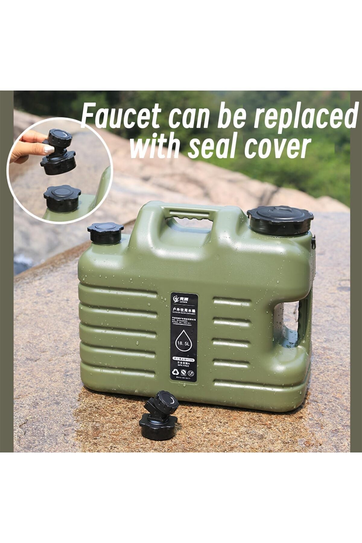 Procamp Rigid Water Storage Container 25L - Shop  Water Jugs at  Trekaline