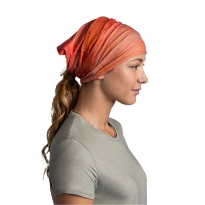 Buff CoolNet UV Keffy Nectarine Orange Neck Gaiter