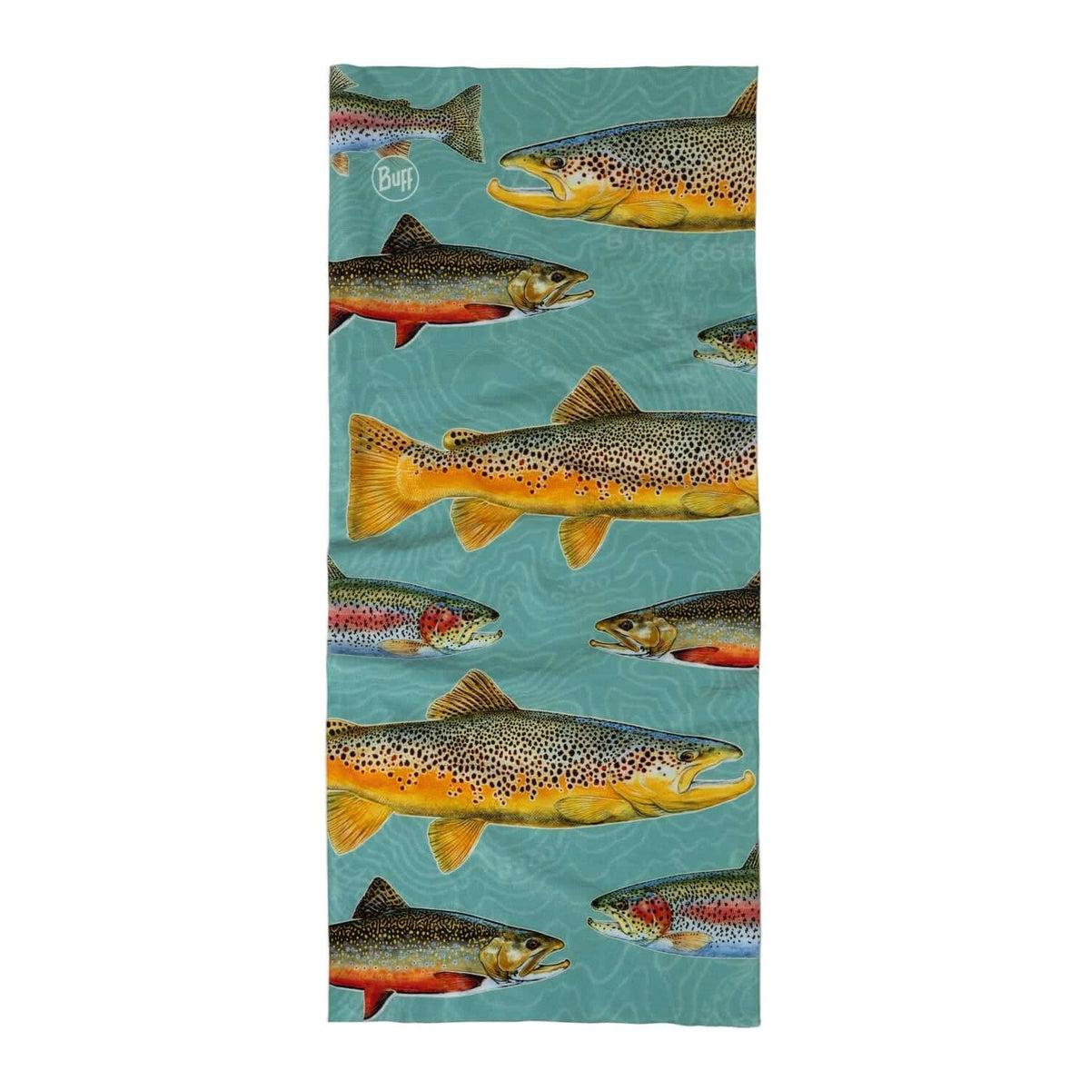Buff CoolNet UV Neckwear Amadeo Bachar - Abachar Trout Multi