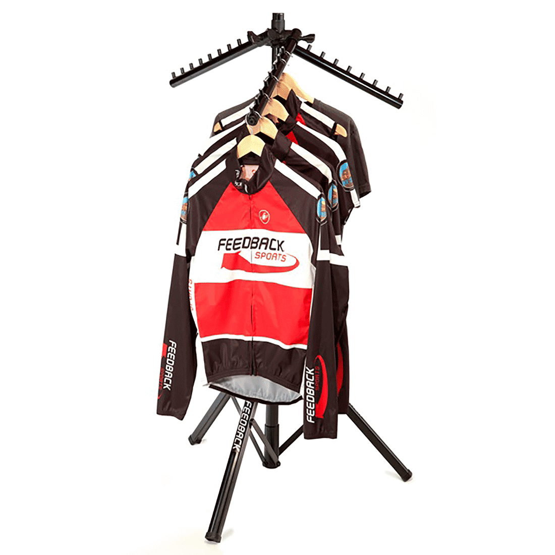Feedback Sports Portable Clothing Rack 3 Arms