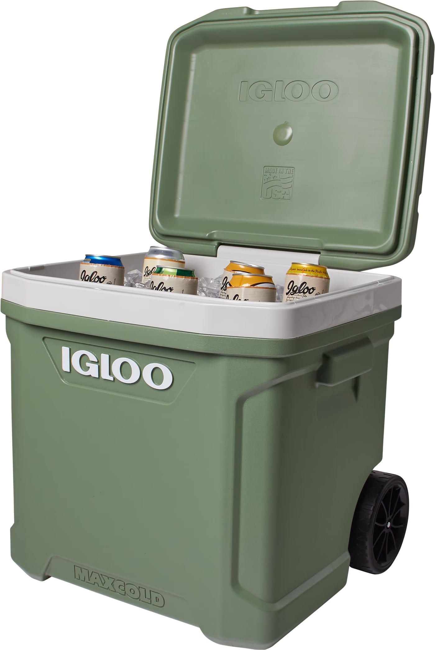Ecocool 60Qt / 56L Roller Cooler - Shop  Hard-sided Coolers at  Trekaline