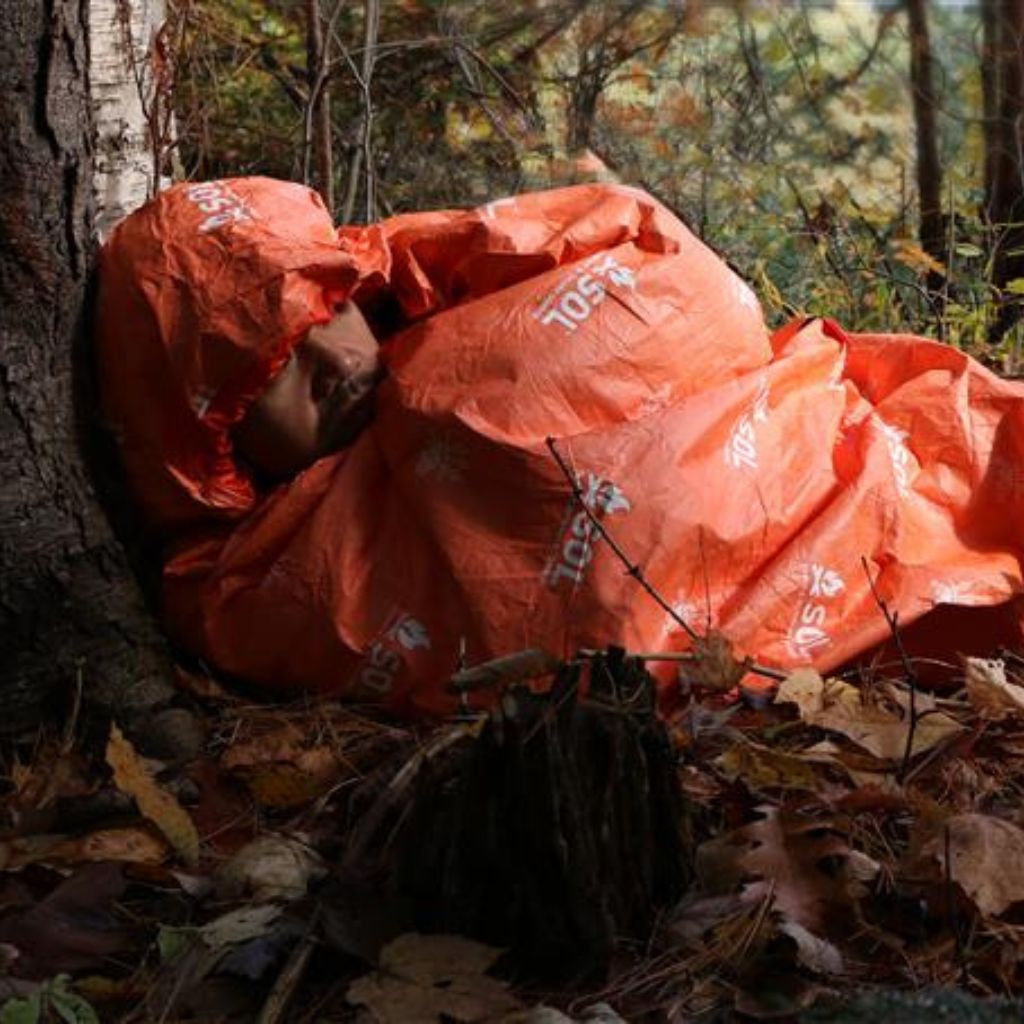 Survive Outdoors Longer Escape Bivvy with Hood - Orange