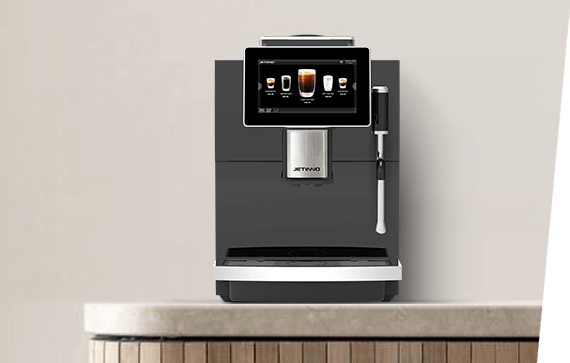 Jetinno JL09 Automatic Espresso Coffee Machine on countertop