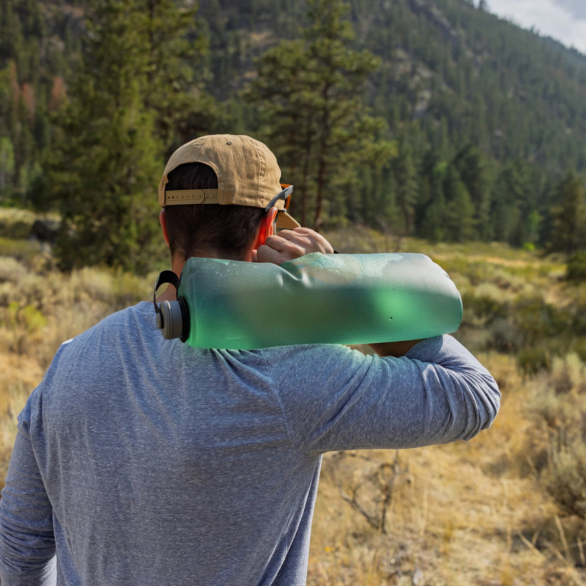 HydraPak Seeker 3L Water Storage Sutro Green