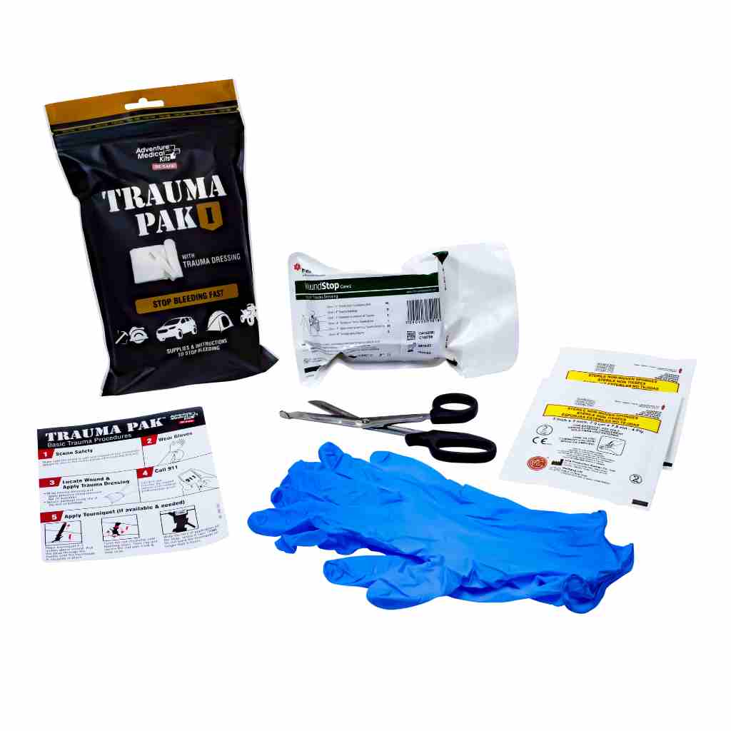 Adventure Medical Kits Trauma Pak 1 First Aid for Wound Dressing