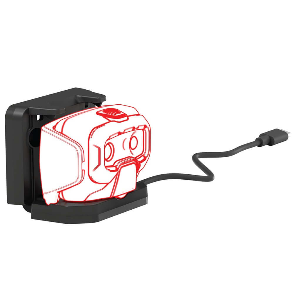Ledlenser Wall Mount Type D for HF6R [QA Specs]