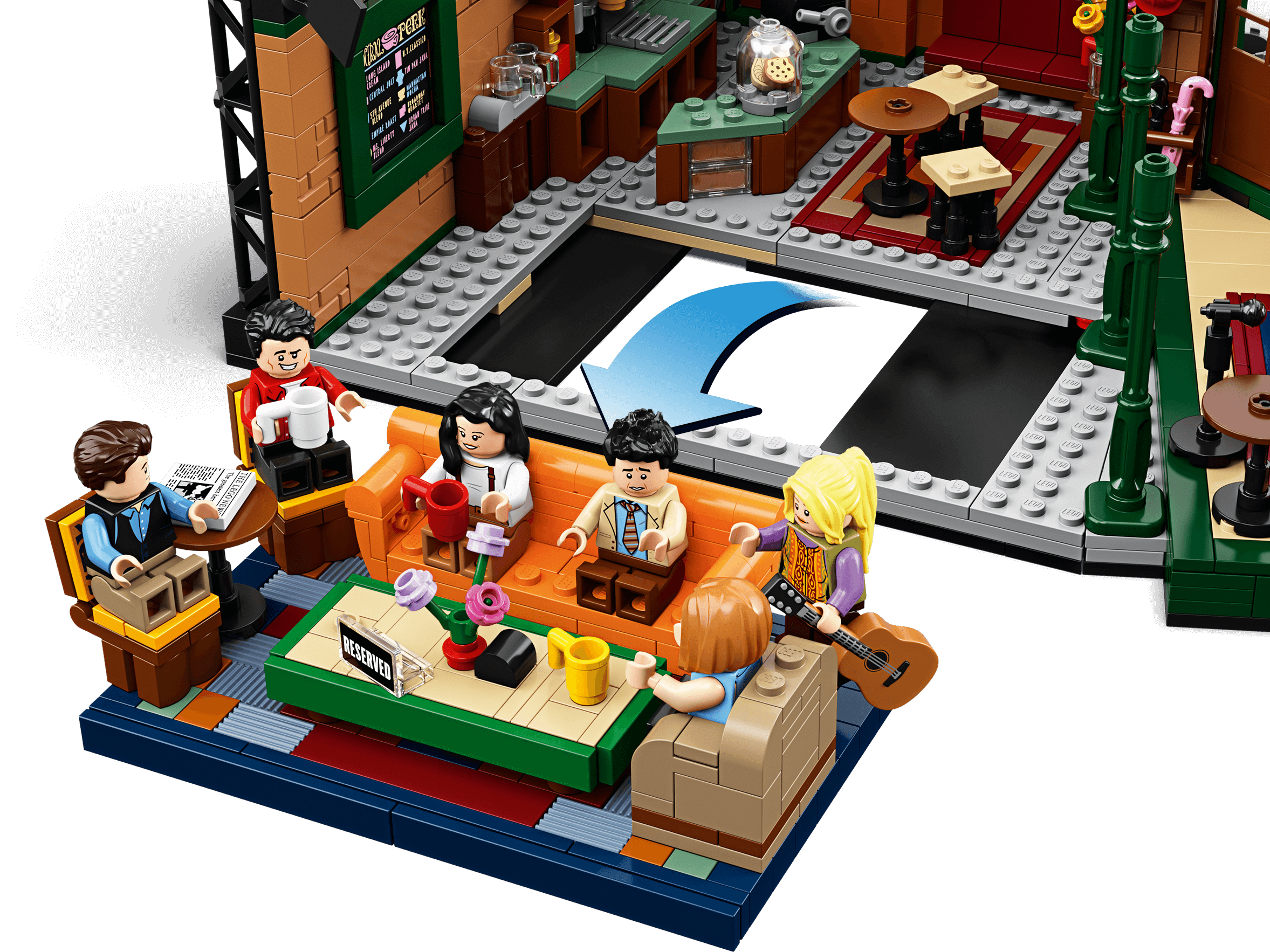 LEGO Ideas Friends Central Perk Building Set - Shop  Indoor Toys at  Trekaline
