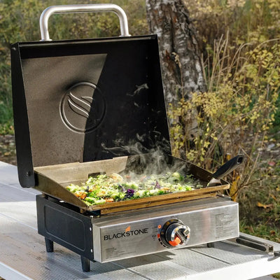 Blackstone 17 Inch Tabletop Griddle With Hood - Shop  Gas Griddles at  Trekaline