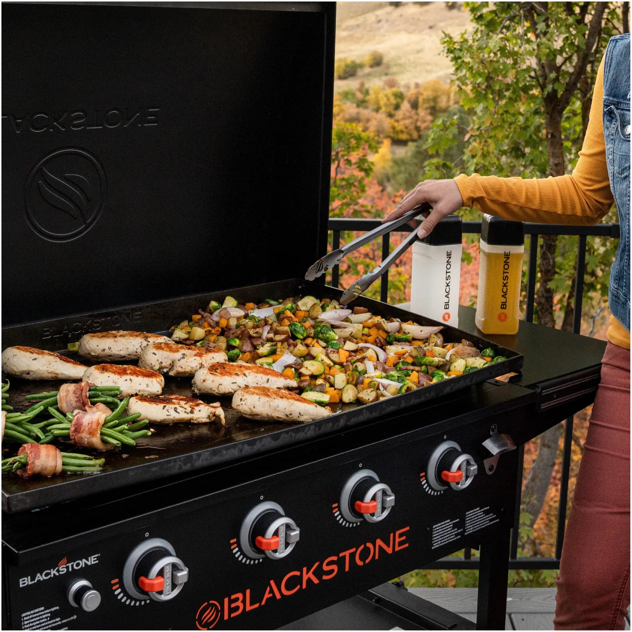Blackstone 36 Inch Griddle With Hood - Shop  Gas Griddles at  Trekaline