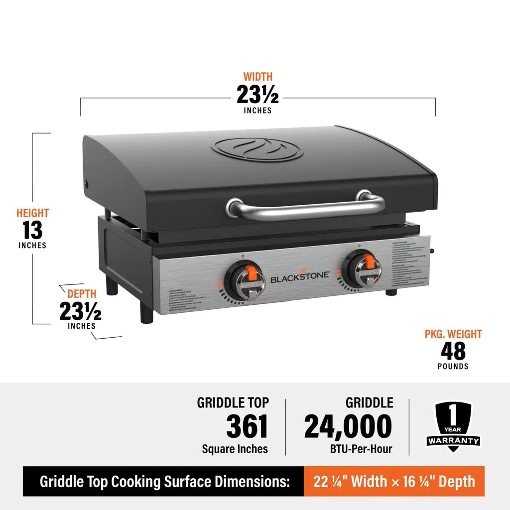 Blackstone 22 Inch Table Top Griddle With Hood - Shop  Griddles at  Trekaline