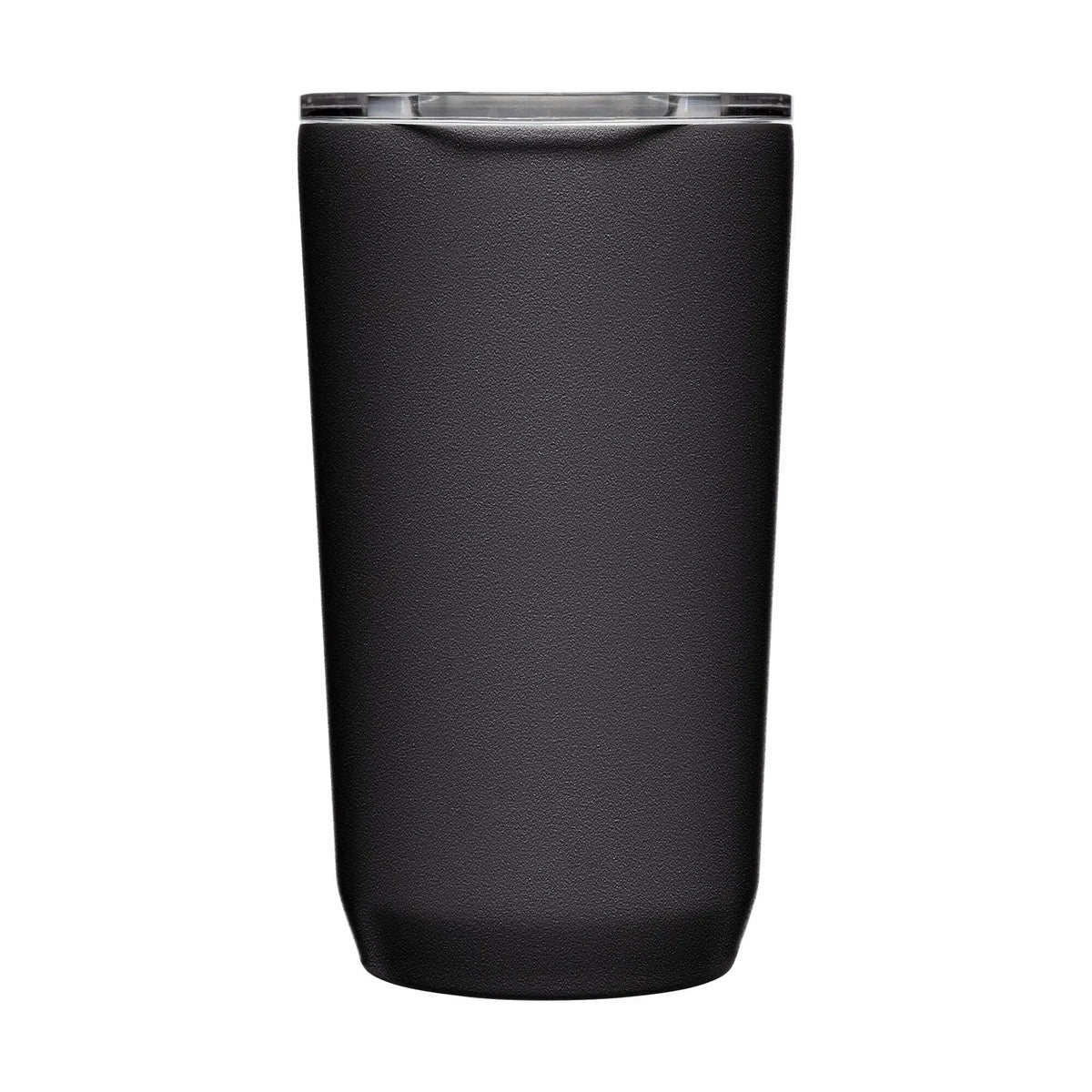 Camelbak Horizon Tumbler, 16 oz insulated travel cup in black, perfect for journeys and relaxation.