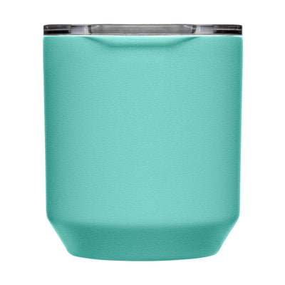 Turquoise Camelbak Horizon Rocks Tumbler 10oz insulated cup with secure lid.