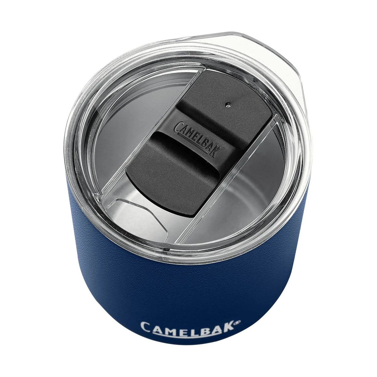 Camelbak Horizon Rocks Tumbler - Insulated 10oz cup with lid for outdoor adventures and stylish beverage enjoyment.