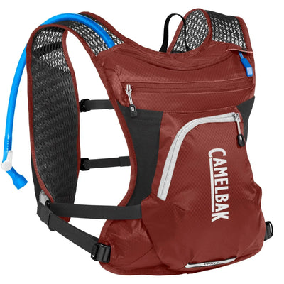 Fired Brick / White CamelBak Chase Bike Vest 50oz Hydration