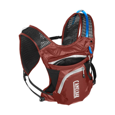 Fired Brick / White CamelBak Chase Bike Vest 50oz Hydration
