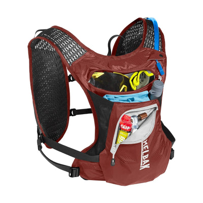 Fired Brick / White CamelBak Chase Bike Vest 50oz Hydration