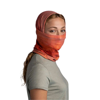 Buff CoolNet UV Keffy Nectarine Orange Neck Gaiter
