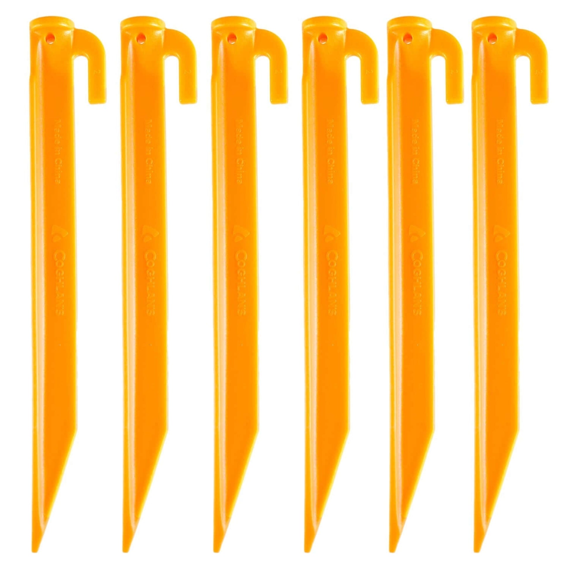 Coghlan's 12-Inch Recycled Tent Pegs 6 Pack - Shop  Tent Stakes at  Trekaline