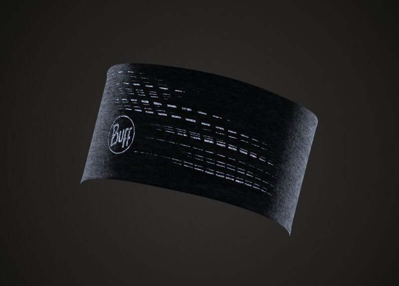 Buff DryFlx Headband R Black Reflective