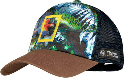 Buff Trucker Cap National Geographic Scarlett Macaw