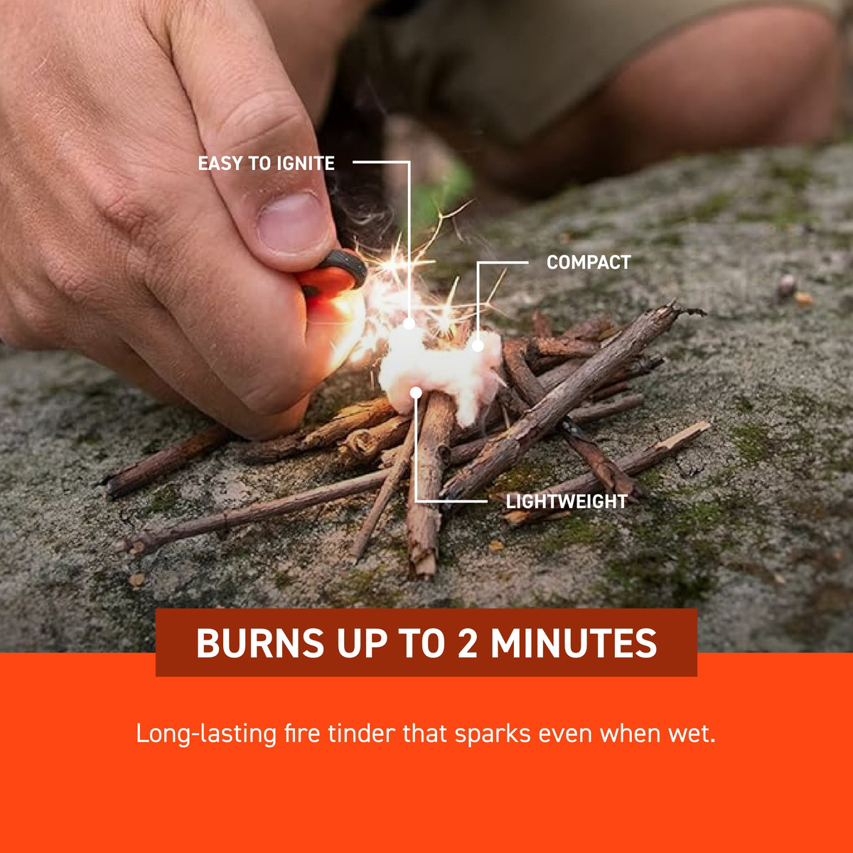 Survive Outdoors Longer Tinder Quik Fire Starter Sticks