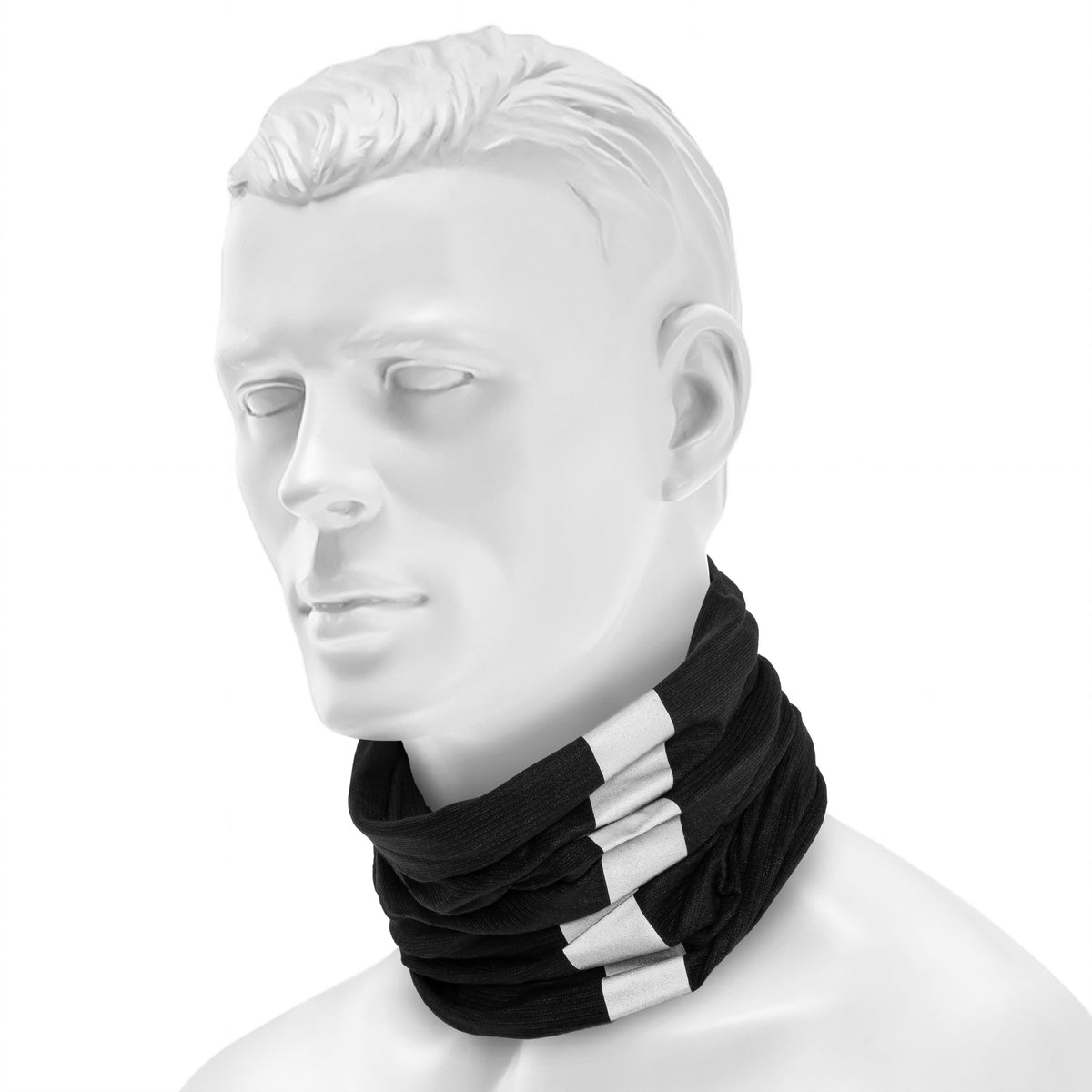 Buff Safety CoolNet UV Neckwear - R-Solid Solid Black