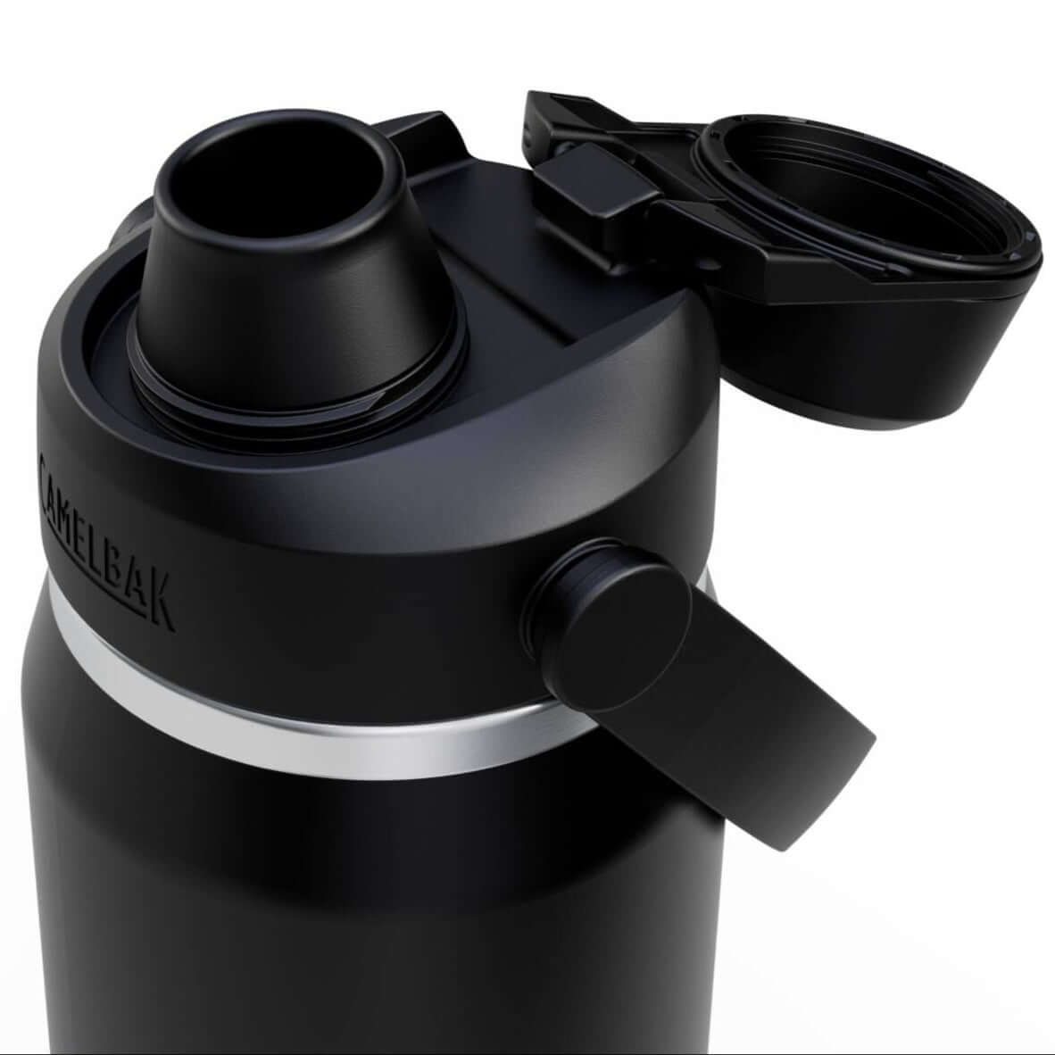 Camelbak Thrive Chug Insulated Bottle 25 oz with open lid and spout