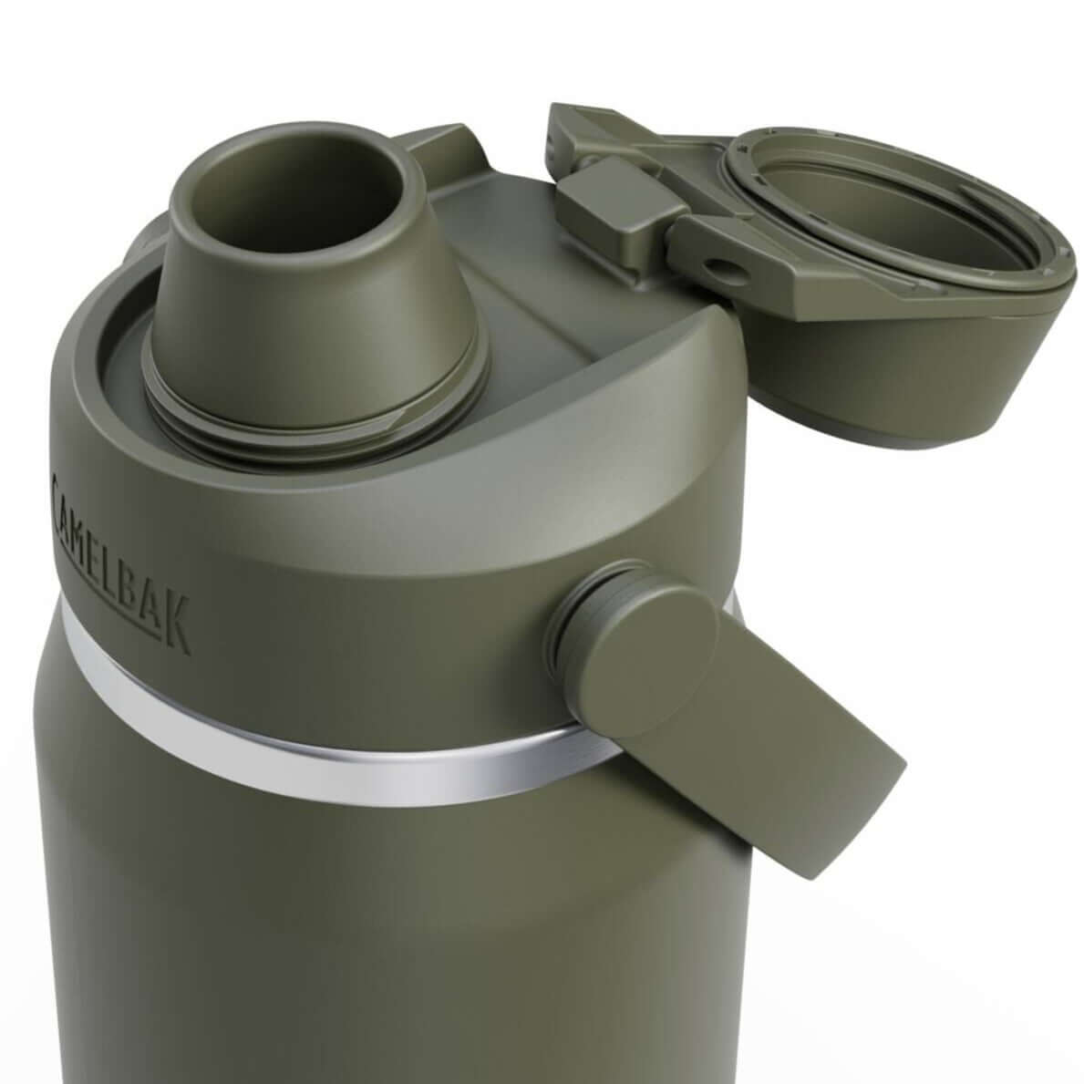 Camelbak Thrive Chug Insulated Bottle 25 oz olive green with open spout