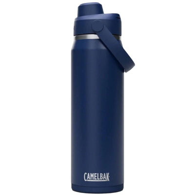 Camelbak Thrive Chug Insulated Bottle 25 oz in navy blue, perfect for outdoor adventures in the UAE.