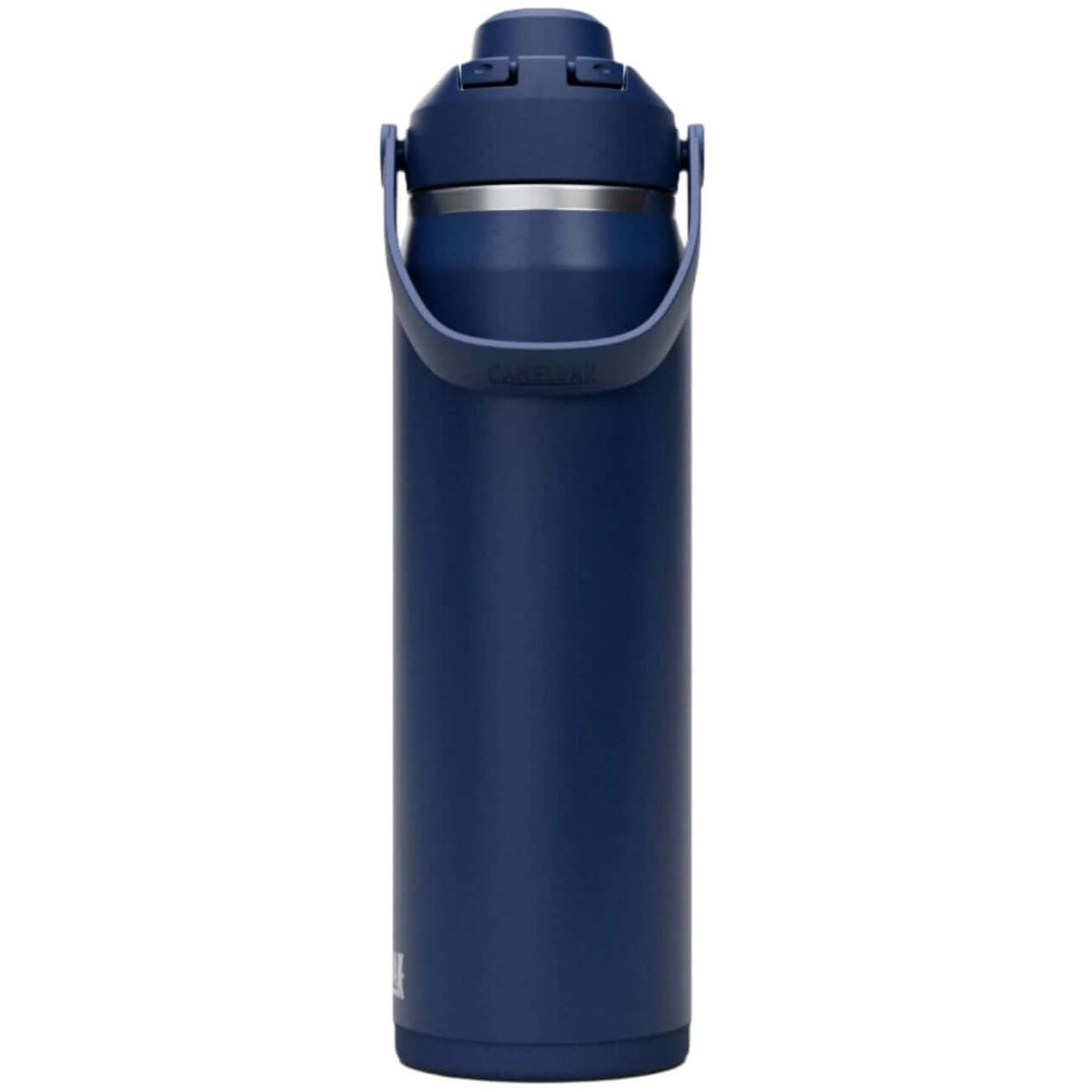 Camelbak Thrive Chug Insulated Bottle 25 oz in dark blue, designed for outdoor adventures and everyday hydration.
