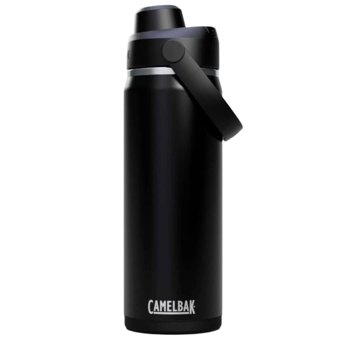 Camelbak Thrive Chug Insulated Bottle 20oz resting on red desert sand